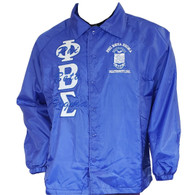 Phi Beta Sigma Fraternity Line Jacket- Blue- White Letters