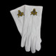Mason Masonic Gloves with Symbol- Gold