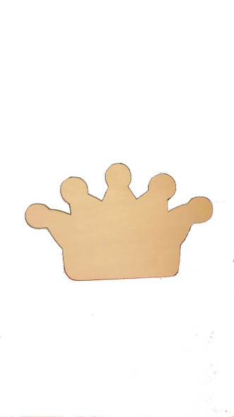 Five Pointed Crown Symbol Board