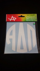 Alpha Delta Pi ADPI Sorority Monogram Car Decal