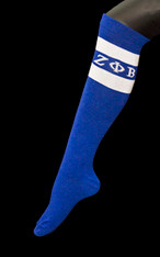 Zeta Phi Beta Sorority Knee High Socks
