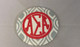  Alpha Sigma Alpha Sorority Gray and White Button-Large 