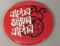 Alpha Sigma Alpha Sorority- Symbol Button-Large 