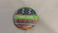 Kappa Delta Sorority Tribal Print Button- Small