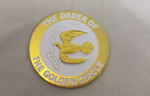 The Order of the Golden Circle Car/Auto Emblem