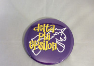 Delta Phi Epsilon DPHIE Sorority- Symbol Button-Large 