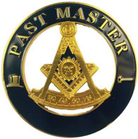 Mason Masonic Past Master Cut Out Car Emblem