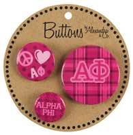 Alpha Phi Sorority Button Package 
