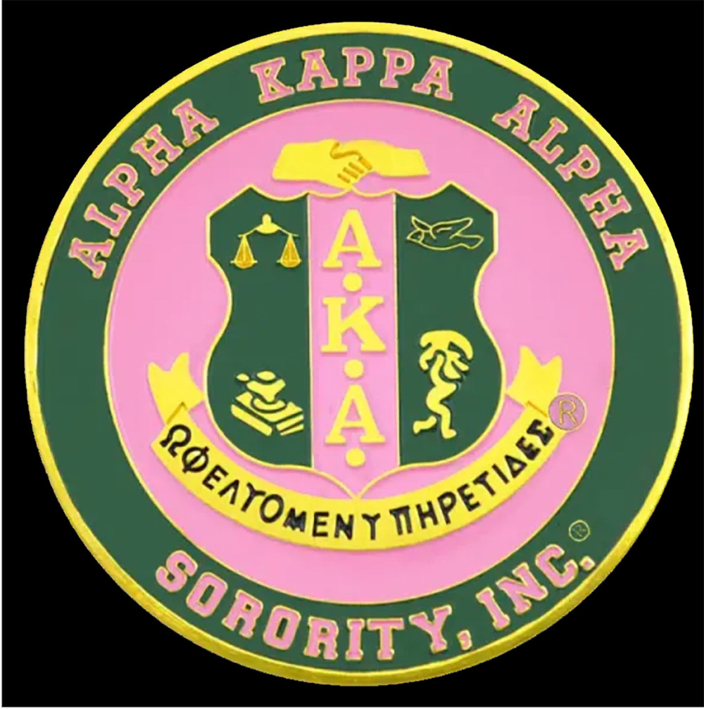 Alpha Kappa Alpha Sorority Car Emblem - Brothers and Greek Store