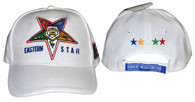 Order of the Eastern Star OES Hat -White
