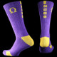 Omega Psi Phi Fraternity Dry Fit Crew Socks
