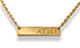 Alpha Omicron Pi Sorority Bar Necklace 