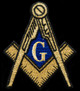 Mason Masonic Emblem- Gold 