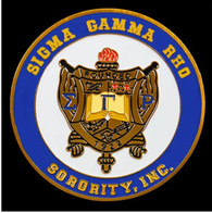 Sigma Gamma Rho Sorority Car Emblem