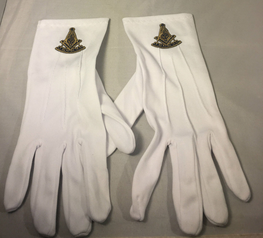 mason white gloves