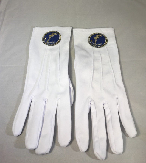 Mason Masonic Tubal-Cain Gloves