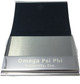 Omega Psi Phi Fraternity Business Card Holder