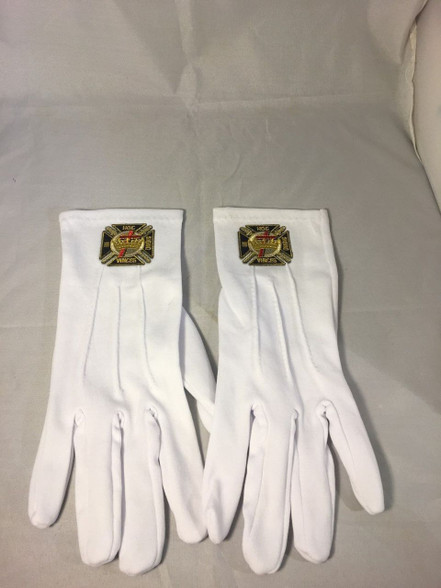 Mason Masonic Knights Templar Gloves