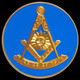 Mason Masonic Past Master Car Emblem