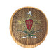 Pi Kappa Alpha PIKE Fraternity Raised Wood Crest