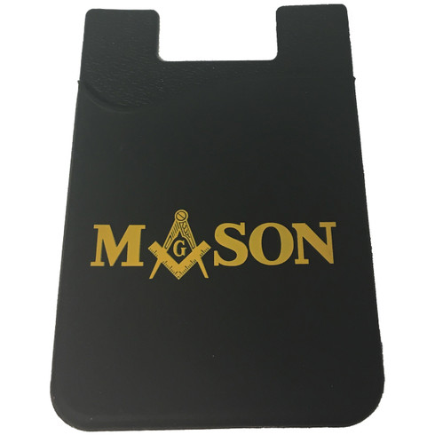 Mason Masonic Silicone Wallet 
