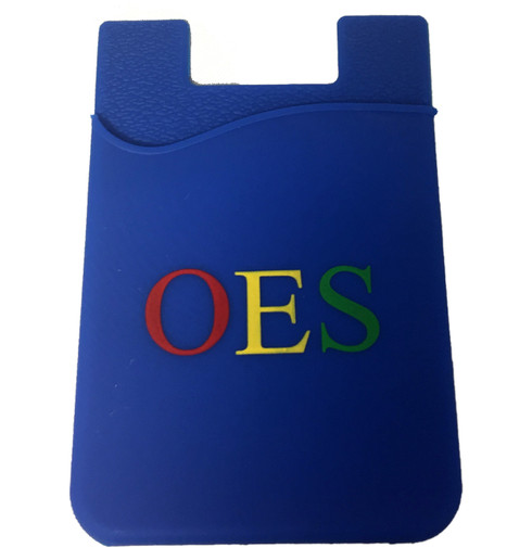 Order of the Eastern Star OES Silicone Wallet 