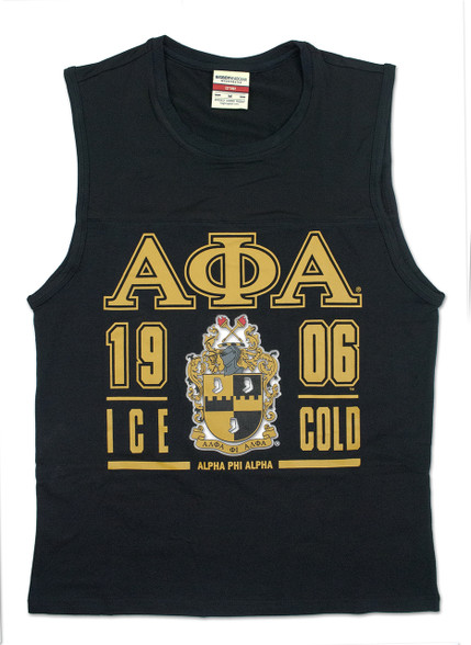 Alpha Phi Alpha Fraternity Tank Top- Crest