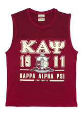 Kappa Alpha Psi Fraternity Tank Top- Crest