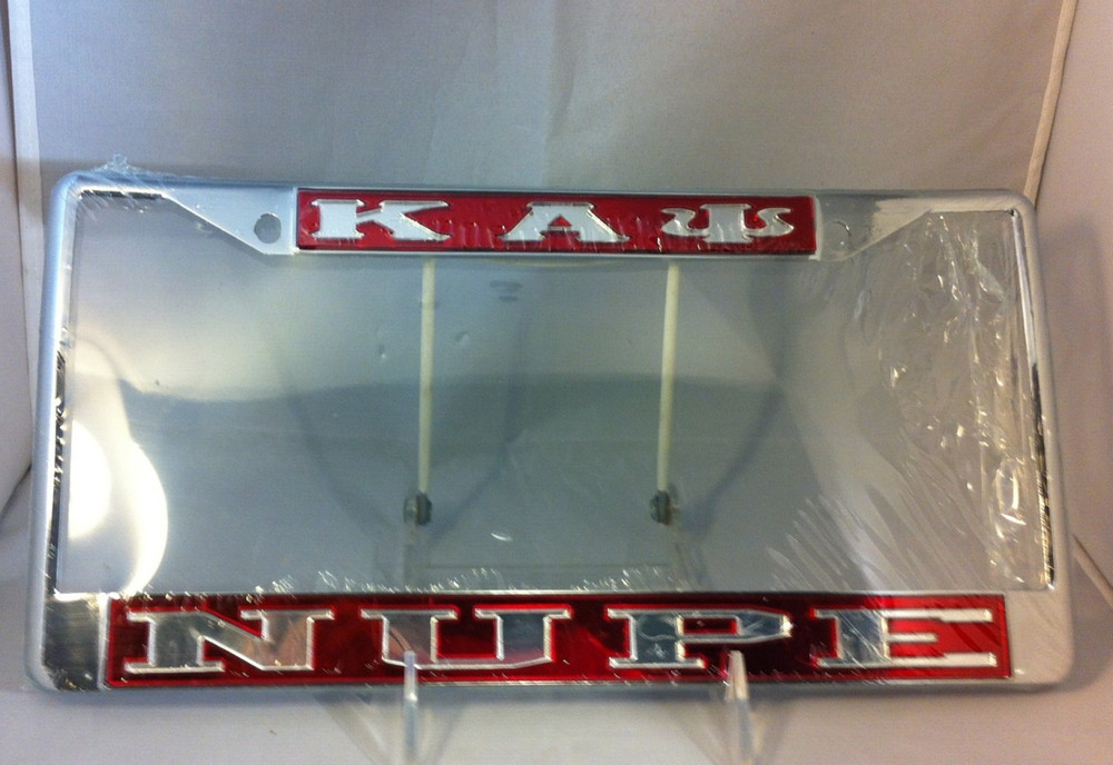 kappa alpha psi license plate