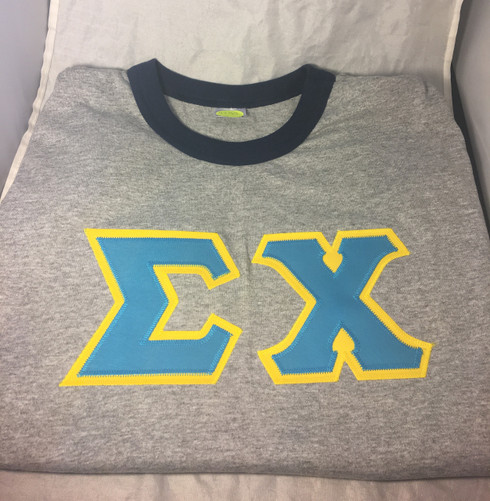 Sigma Chi Fraternity Ringer T-shirt - Brothers and Sisters' Greek Store