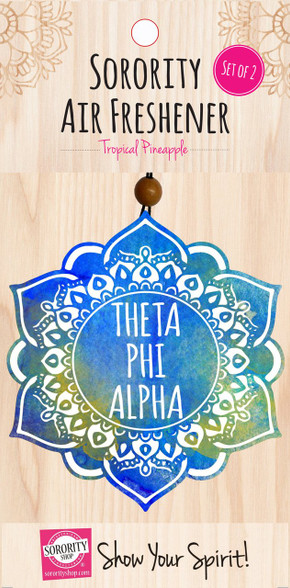 Theta Phi Alpha Sorority Mandala Air Freshener