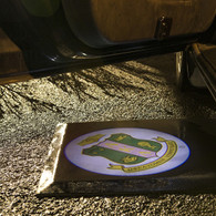 Alpha Kappa Alpha AKA Sorority LED Car Door Light- Set of 2