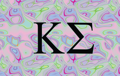 Kappa Sigma Fraternity Flag- Black Light