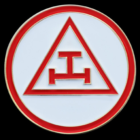 Mason Masonic Triple Tau Lapel Pin