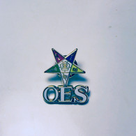 Order of the Eastern Star Symbol Lapel Pin