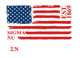 Sigma Nu Fraternity Comfort Colors Shirt- American Flag