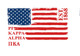 Pi Kappa Alpha PIKE Fraternity Comfort Colors Shirt- American Flag