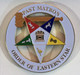 Order of the Eastern Star OES Past Worthy Matron Cut Out Car Emblem