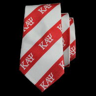 Kappa Alpha Psi Fraternity Three Greek Letters Neck Tie