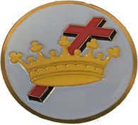 Order of the Eastern Star Crown and Cross Car Emblem