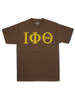 Iota Phi Theta Fraternity Three Greek Letter Graphic T-Shirt 