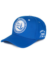 Zeta Phi Beta Sorority New Crest Hat- Blue 