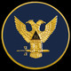 Mason Masonic 32nd Degree Car Emblem- Wings Up