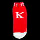 Kappa Alpha Psi Fraternity Socks Footies- Style 2 