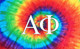 Alpha Phi Sorority Flag- Tie Dye