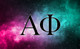 Alpha Phi Sorority Flag- Galaxy 