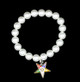 Order of the Eastern Star OES Pearl Bracelet