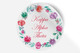 Kappa Alpha Theta Sorority Bumper Sticker-Floral
