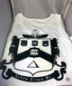 Delta Sigma Phi Fraternity Tank Top- White