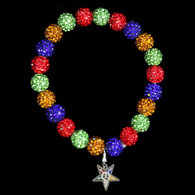 Order of the Eastern Star OES Bracelet with Organization Symbol 